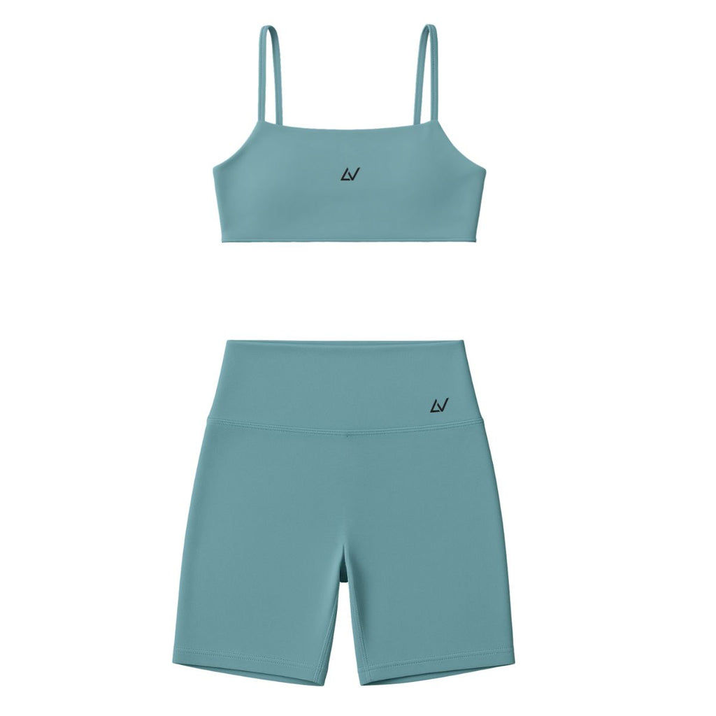 Conjunto Top e Shorts Frente Lisa Movement L'evo